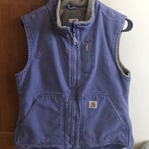 Sherpa lined women’s Carhartt vest